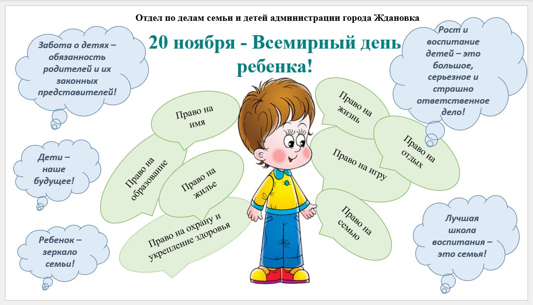 Мероприятия, приуроченные ко «Всемирному дню правовой помощи детям».