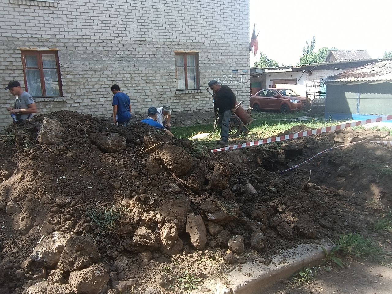 В Ждановке провели новый водовод.