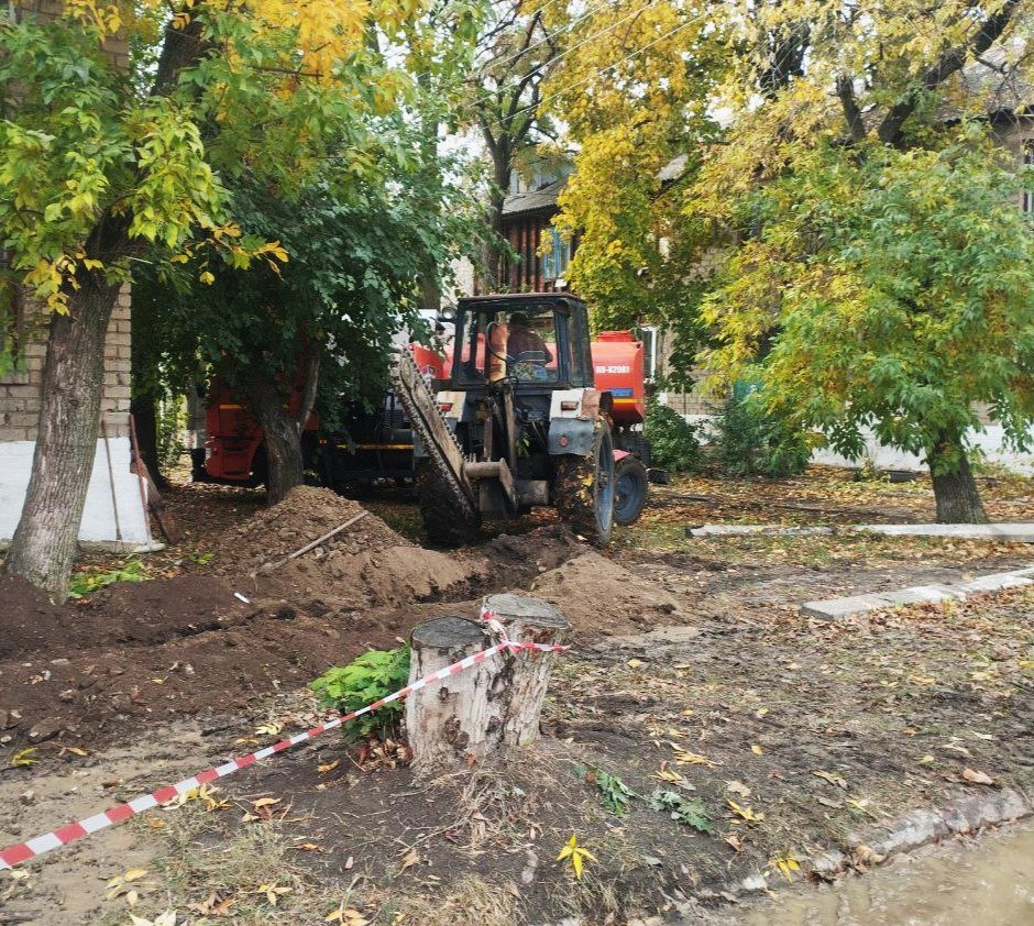 В Ждановке провели новый водовод.