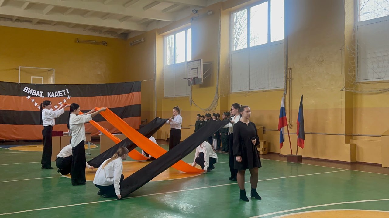 В Ждановке подвели итоги работы военно-профильных классов.