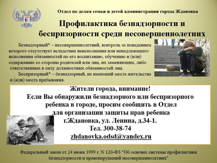 Профилактика безнадзорности. Профилактика безнадзорности.