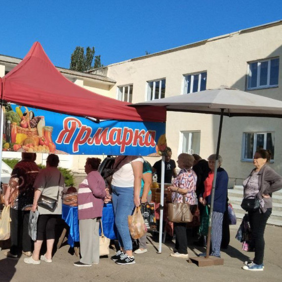Ярмарка в Ждановке. Ярмарка в Ждановке.