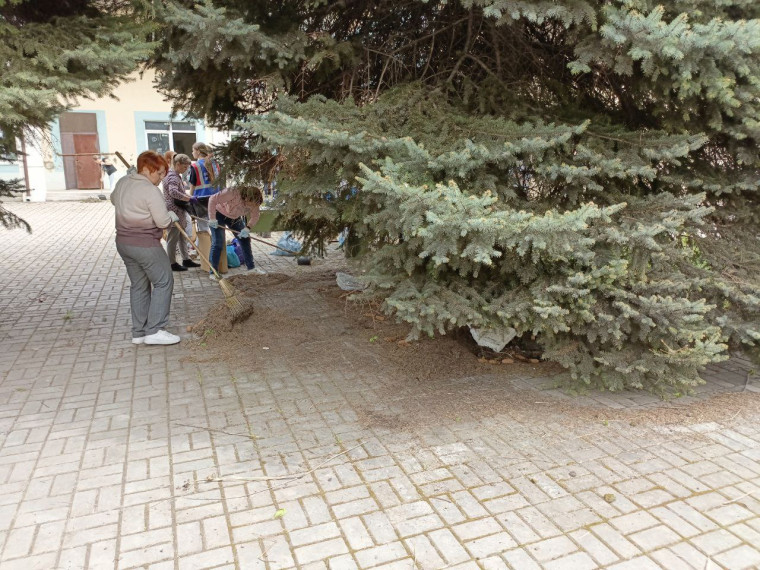 Масштабную уборку провели сегодня с активом Шахтерского округа на территории недостроенного учреждения «Звездочка» в Ждановке.. Масштабную уборку провели сегодня с активом Шахтерского округа на территории недостроенного учреждения «Звездочка» в Ждановке..