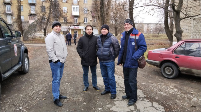 Депутаты Шахтерского МС от города Ждановка проверили качество подачи теплоносителя населению. Депутаты Шахтерского МС от города Ждановка проверили качество подачи теплоносителя населению.